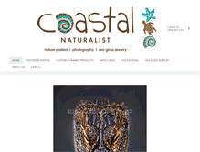 Tablet Screenshot of coastalnaturalist.com